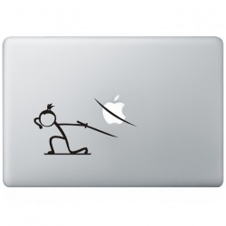 Ninja Macbook Sticker